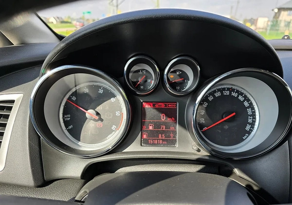 Opel Astra cena 29900 przebieg: 151000, rok produkcji 2014 z Płock małe 497